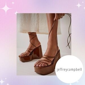 ike NEW Jeffery Campbell strappy heels